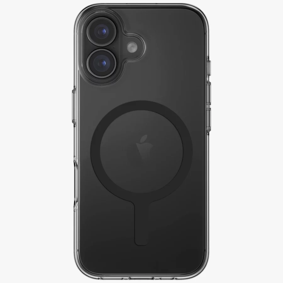 Etui UNIQ Clario Magclick Charging na iPhone 17 - czarne