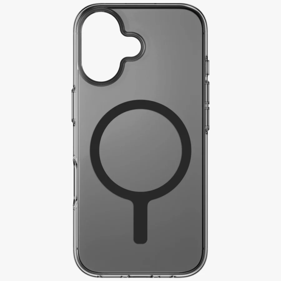 Etui UNIQ Clario Magclick Charging na iPhone 17 - czarne