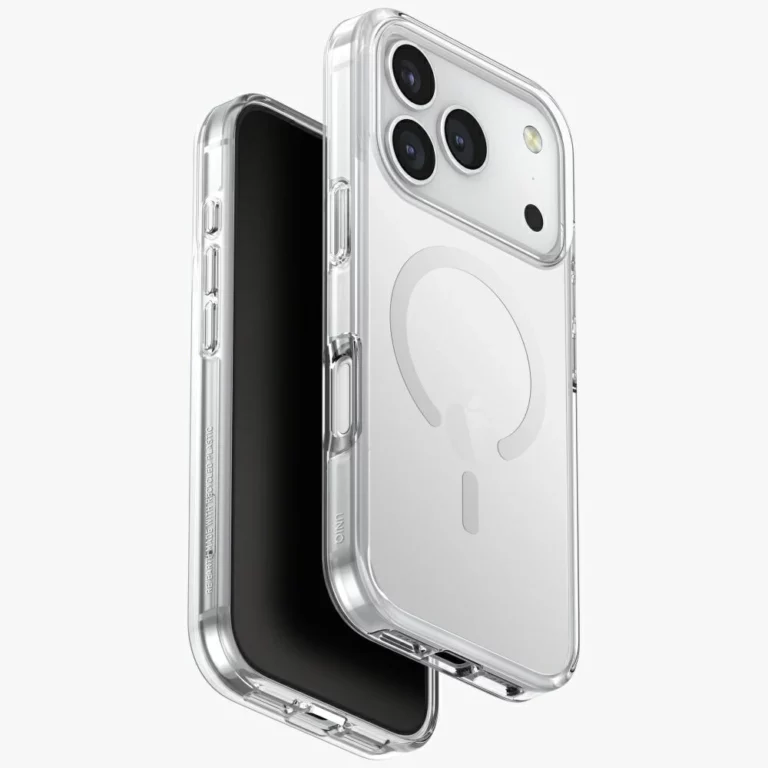 Etui UNIQ Clario Magclick Charging na iPhone 17 Pro - przezroczyste