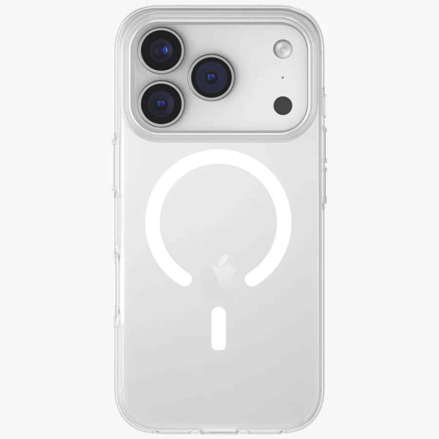 Etui UNIQ Clario Magclick Charging na iPhone 17 Pro - przezroczyste