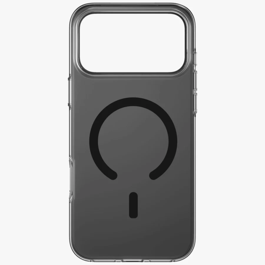 Etui UNIQ Clario Magclick Charging na iPhone 17 Pro Max - czarne