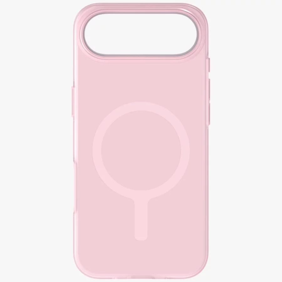 Etui UNIQ Clario Magclick Charging na iPhone Air - różowe