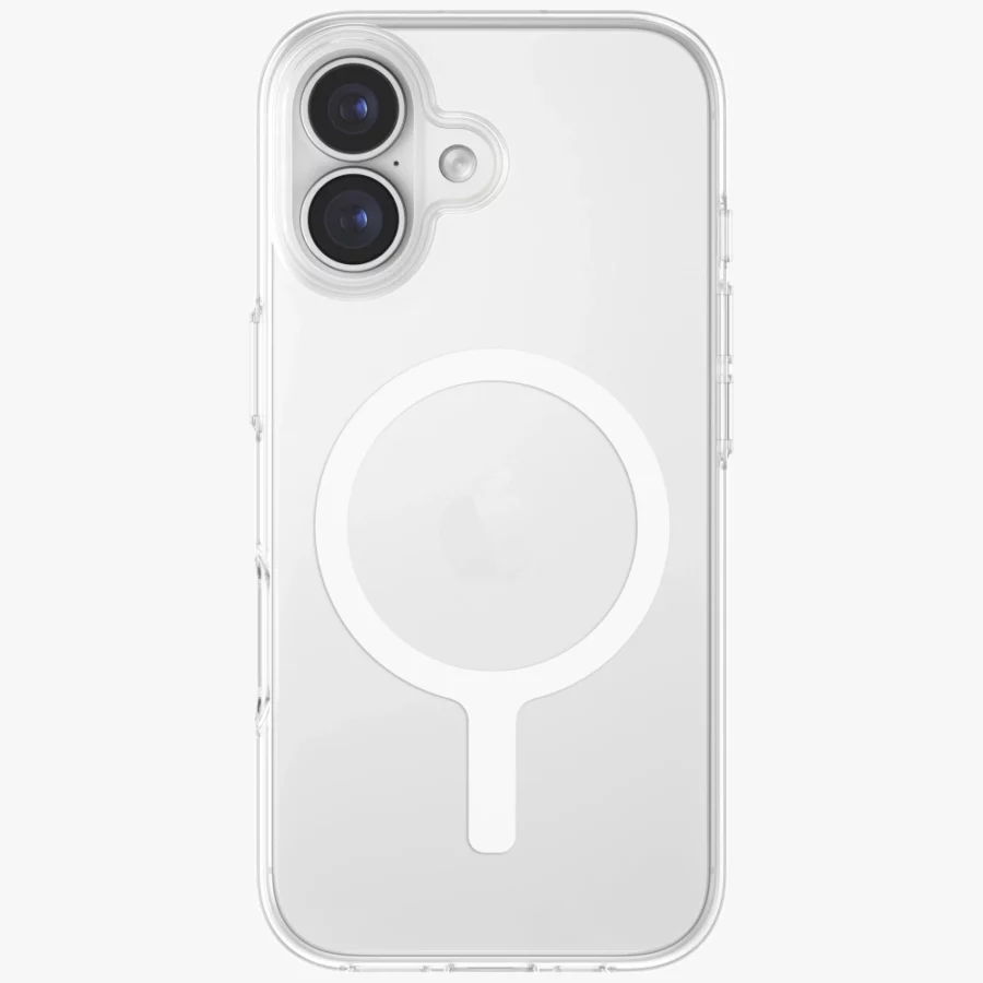 Etui UNIQ Clario Magclick Charging na iPhone 17 - przezroczyste