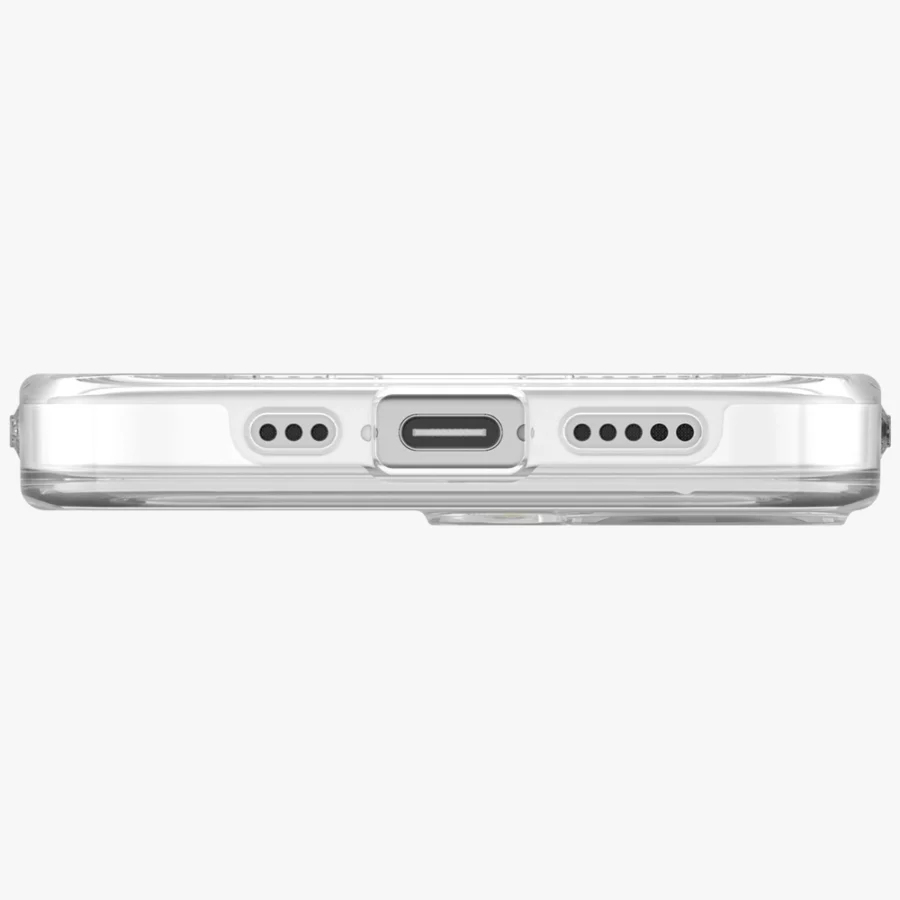 Etui UNIQ Clario Magclick Charging na iPhone 17 - przezroczyste
