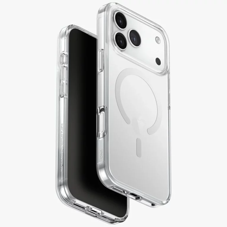 Etui UNIQ Clario Magclick Charging na iPhone 17 Pro Max - przezroczyste