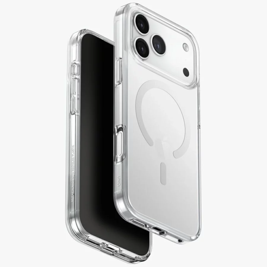 Etui UNIQ Clario Magclick Charging na iPhone 17 Pro Max - przezroczyste