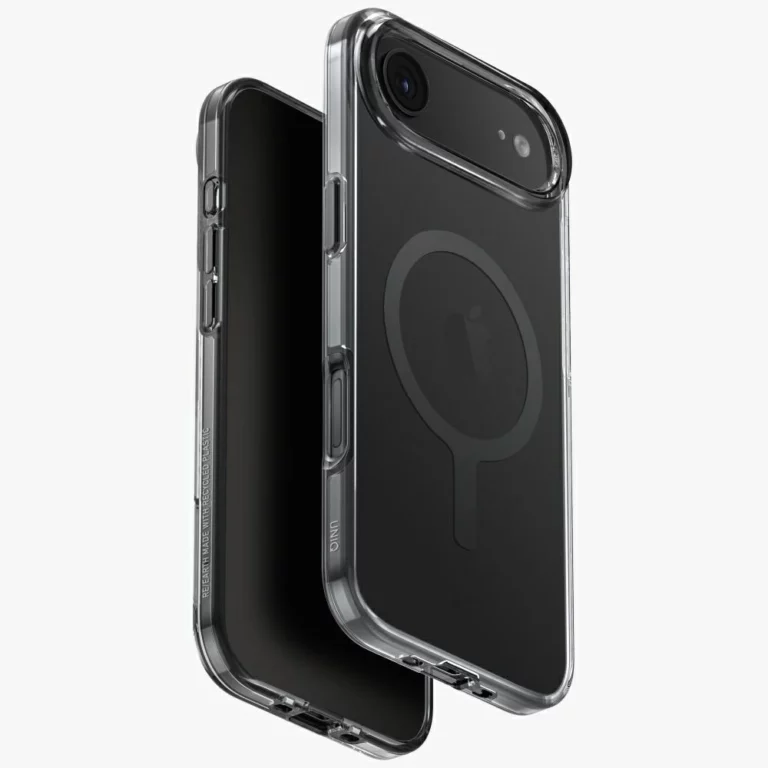 Etui UNIQ Clario Magclick Charging na iPhone Air - czarne