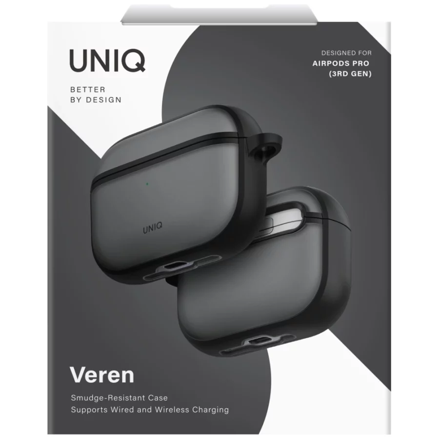 Etui UNIQ Veren na AirPods Pro 3 - czarne