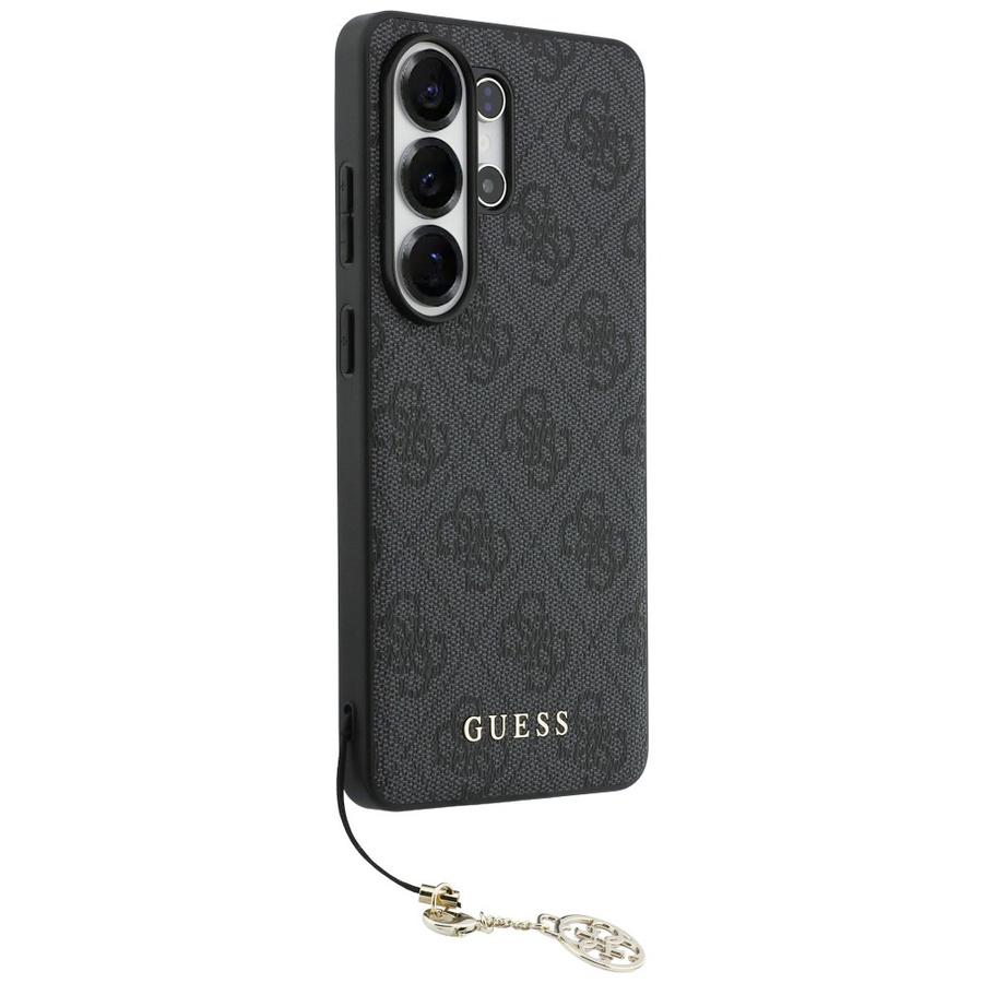 Etui Guess 4G Classic Logo Charm MagSafe do Samsung Galaxy S26 Ultra czarny