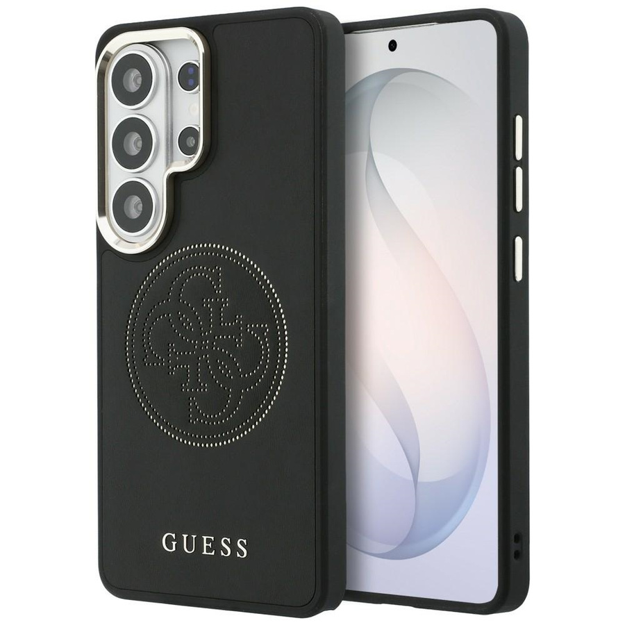 Etui Guess Perforated Logo MagSafe do    Samsung Galaxy S26 Ultra czarny
