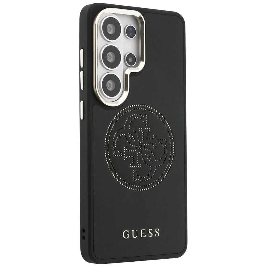 Etui Guess Perforated Logo MagSafe do    Samsung Galaxy S26 Ultra czarny