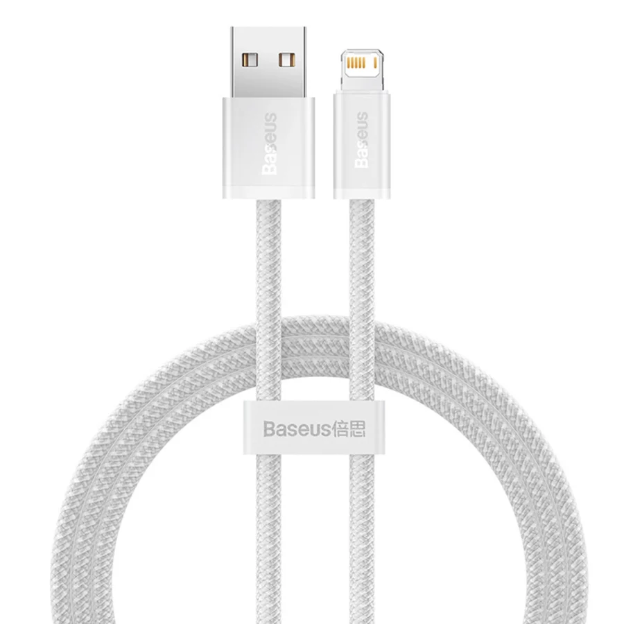 Kabel Baseus Dynamic Series 2.4A USB-A - Lightning 1m - biały