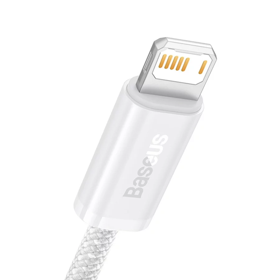 Kabel Baseus Dynamic Series 2.4A USB-A - Lightning 1m - biały