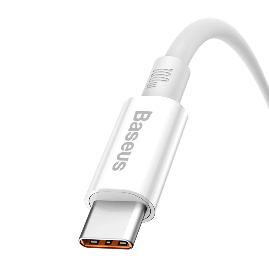 Kabel Baseus Superior Series USB-A - USB-C 100W 1m - biały