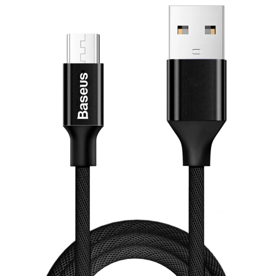 Kabel Baseus Yiven USB-A - MicroUSB 1,5m - czarny