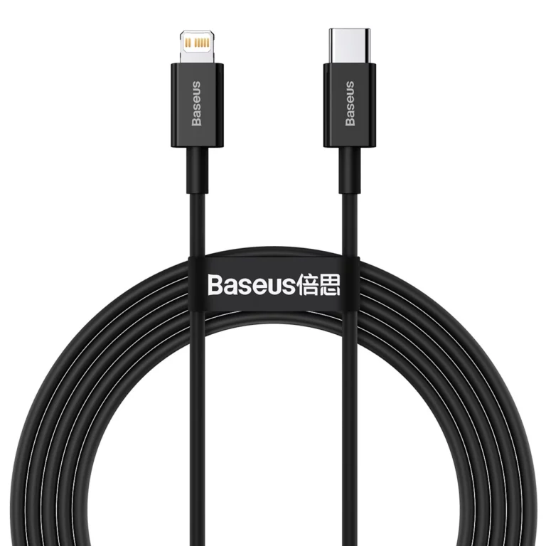 Kabel Baseus Superior Series 20W USB-C - Lightning z Power Delivery 2m - czarny