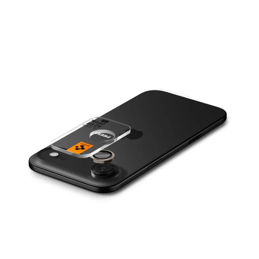 Osłona aparatu Spigen Optik Pro Glas.tR ”EZ FIT” 2-pack na iphone Air - czarna