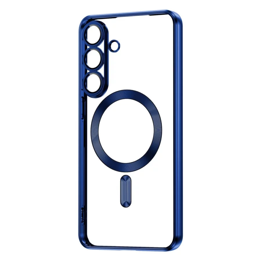 Etui Tech-Protect MagFlex MagSafe na Samsung Galaxy S25 FE - granatowe
