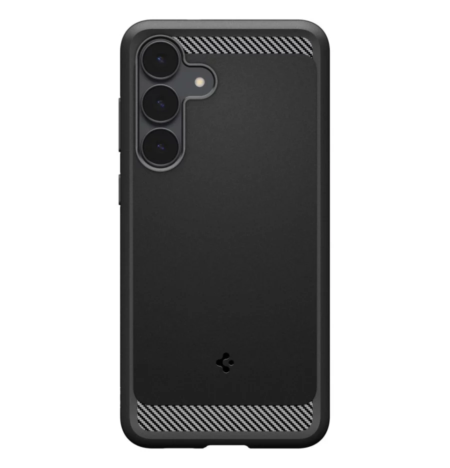 Etui Spigen Rugged Armor na Samsung Galaxy S25  FE - czarny mat