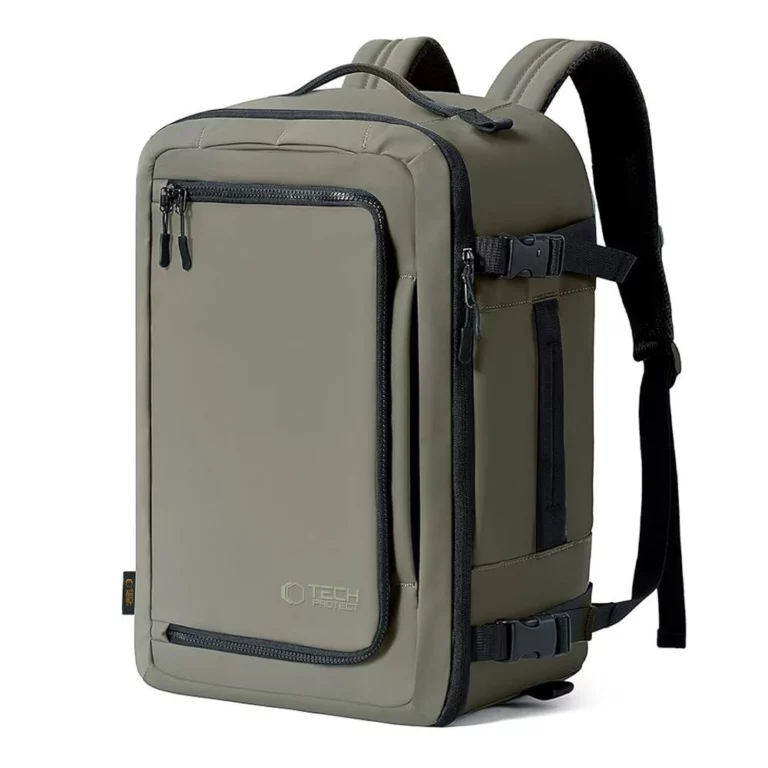 Plecak Tech-Protect Defender S50 do Ryanair & Wizzar, na laptopa 20L - oliwkowy