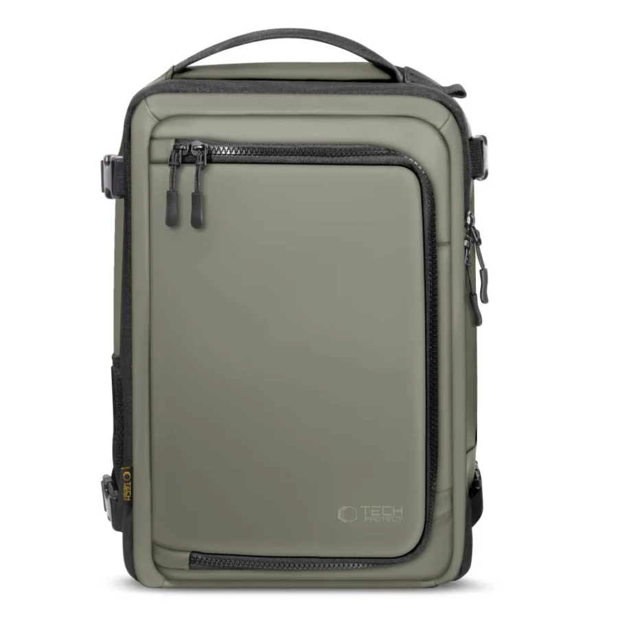 Plecak Tech-Protect Defender S50 do Ryanair & Wizzar, na laptopa 20L - oliwkowy
