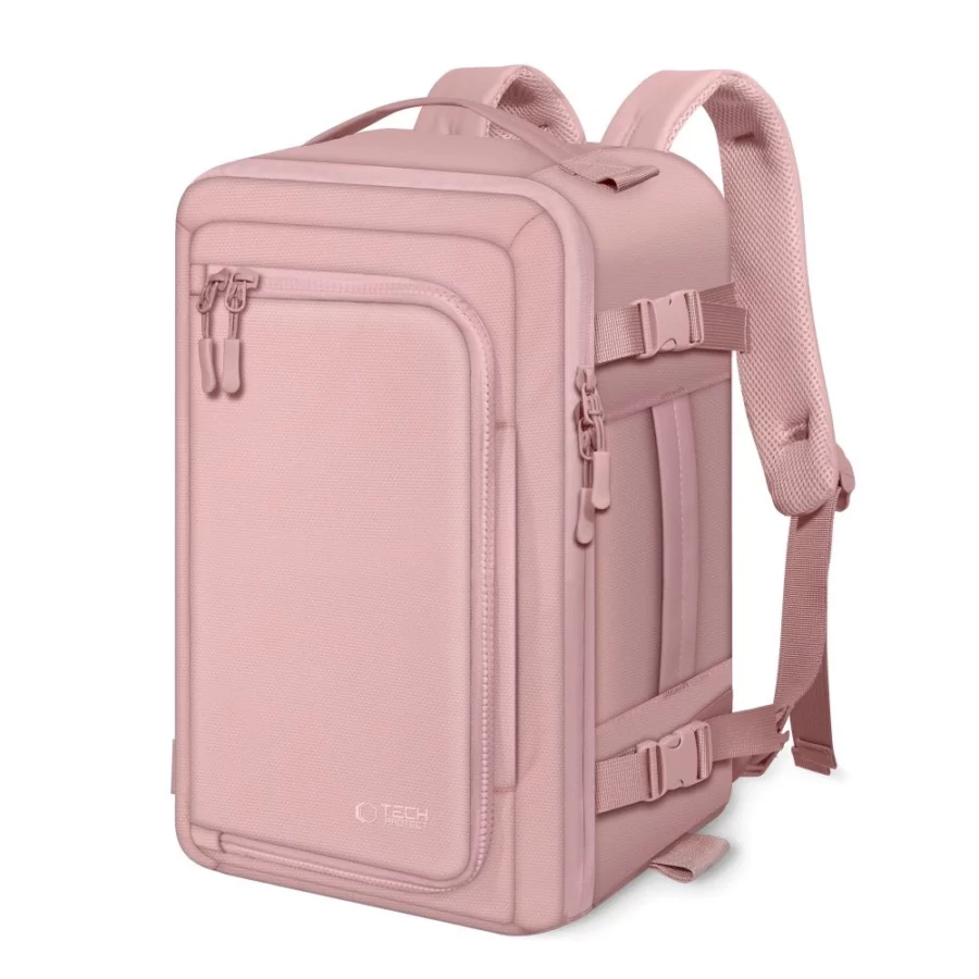 Plecak Tech-Protect Defender S50 do Ryanair & Wizzar, na laptopa 20L - różowy