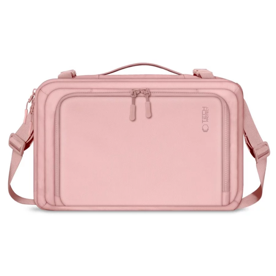 Plecak Tech-Protect Defender S50 do Ryanair & Wizzar, na laptopa 20L - różowy