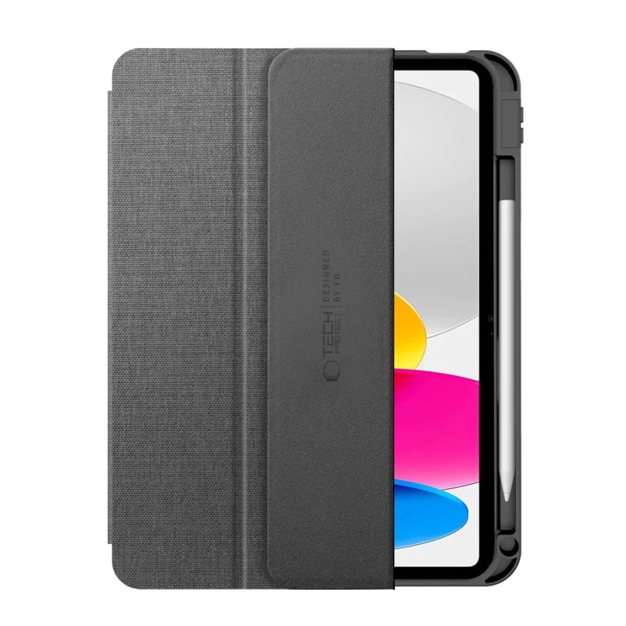 Etui Tech-Protect SC Pen Canvas na iPad 10.9” 2022 / iPad 11” 2025 - szare