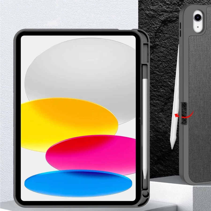 Etui Tech-Protect SC Pen Canvas na iPad 10.9” 2022 / iPad 11” 2025 - szare