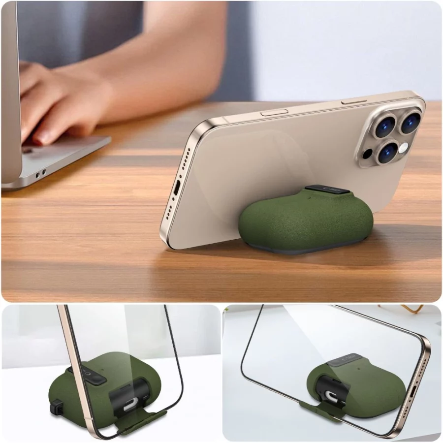 Etui Tech-Protect Slim Hook na AirPods Pro 3 - Zielone