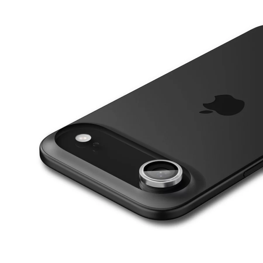 Osłona aparatu Spigen Optik Pro GLAS.TR ”EZ FIT” 2-pack na iPhone Air - srebrna
