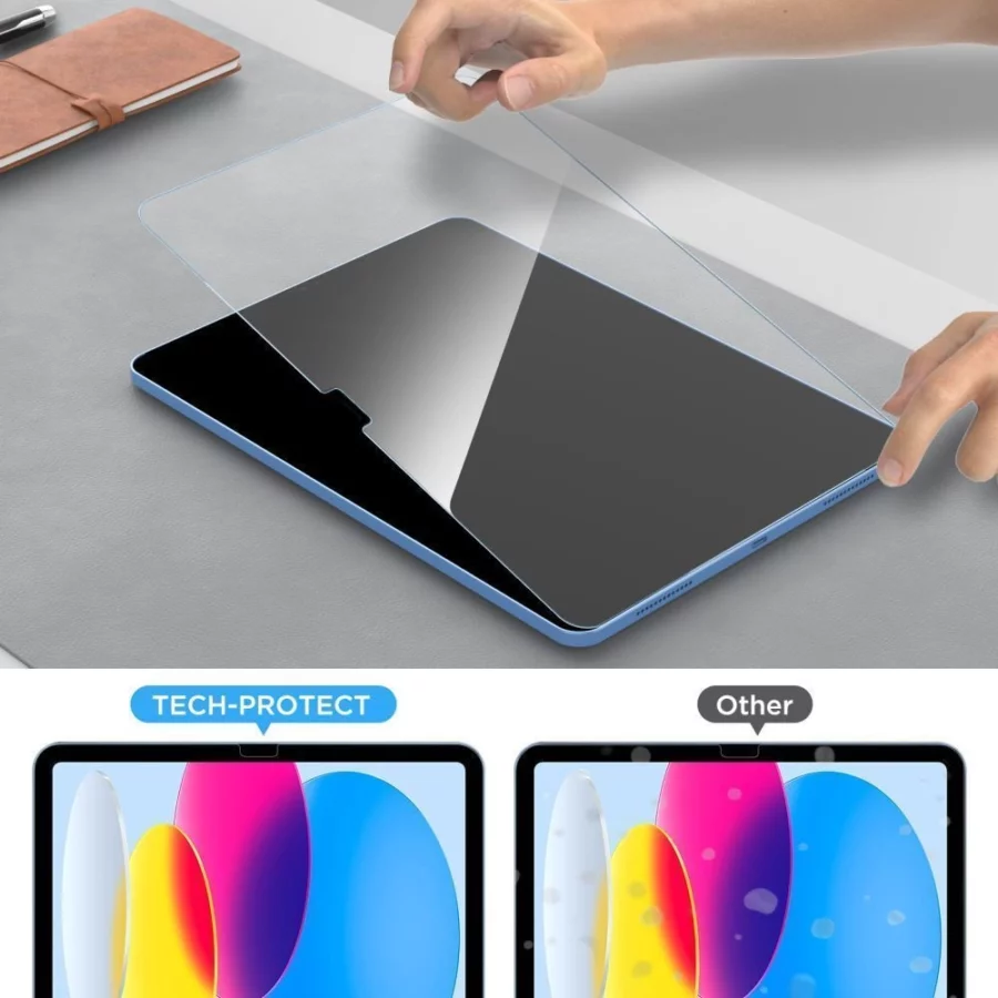 Szkło hartowane Tech-Protect Glass Fit+ 2-pack na Samsung Galaxy Tab A9+ / A11+ Plus 11.0 - przezroczyste