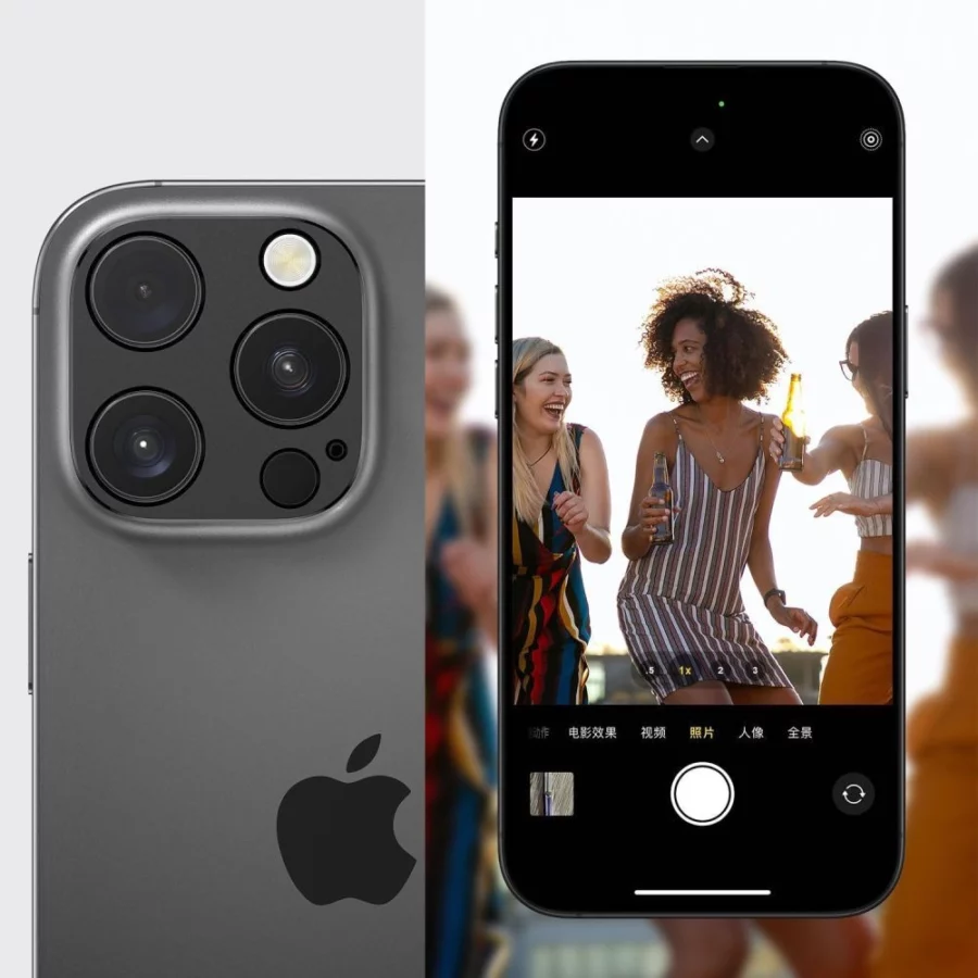 Osłona aparatu Tech-Protect Camalloy Fit+ na iPhone 17 Pro - srebrna