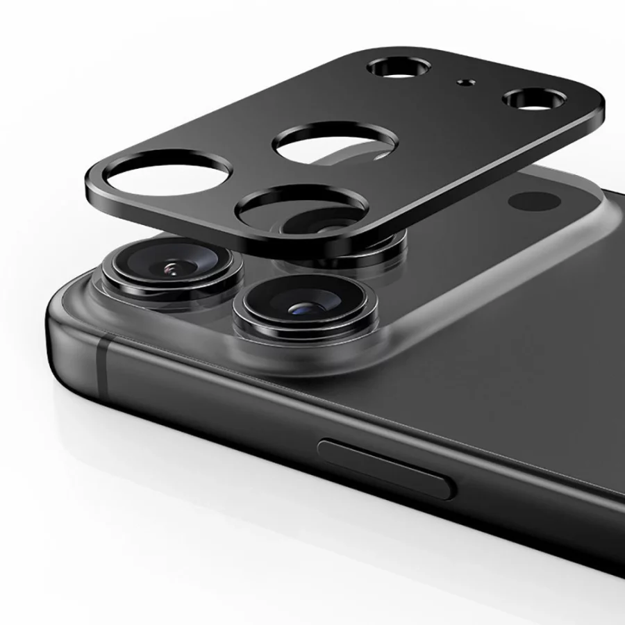 Osłona aparatu Tech-Protect Camalloy Fit+ na iPhone 17 Pro Max - srebrna