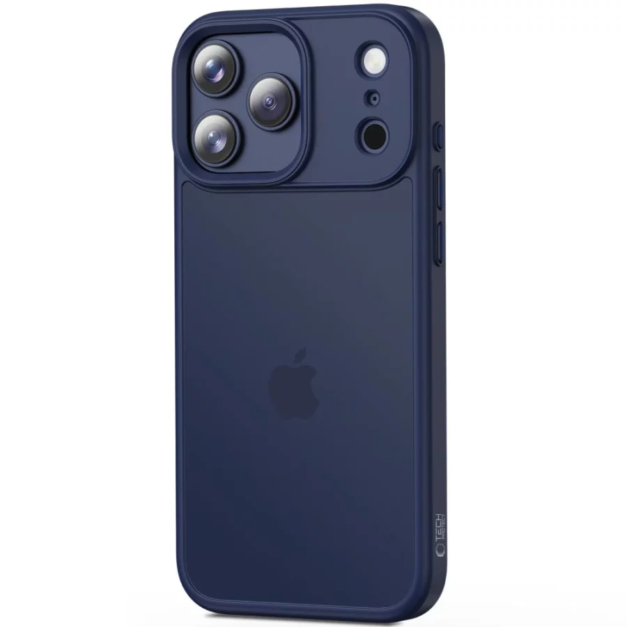Etui Tech-Protect MagMat na iPhone 17 Pro - granatowy mat