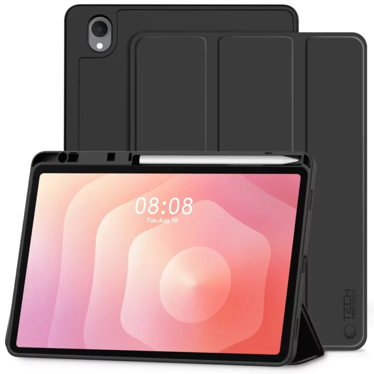 Etui Tech-Protect SmartCase Pen na Samsung Galaxy Tab S11 11.0 X730 / X736 - czarne