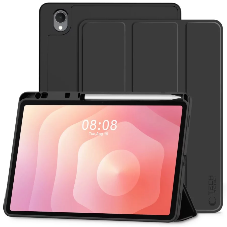 Etui Tech-Protect SmartCase Pen na Samsung Galaxy Tab S11 11.0 X730 / X736 - czarne