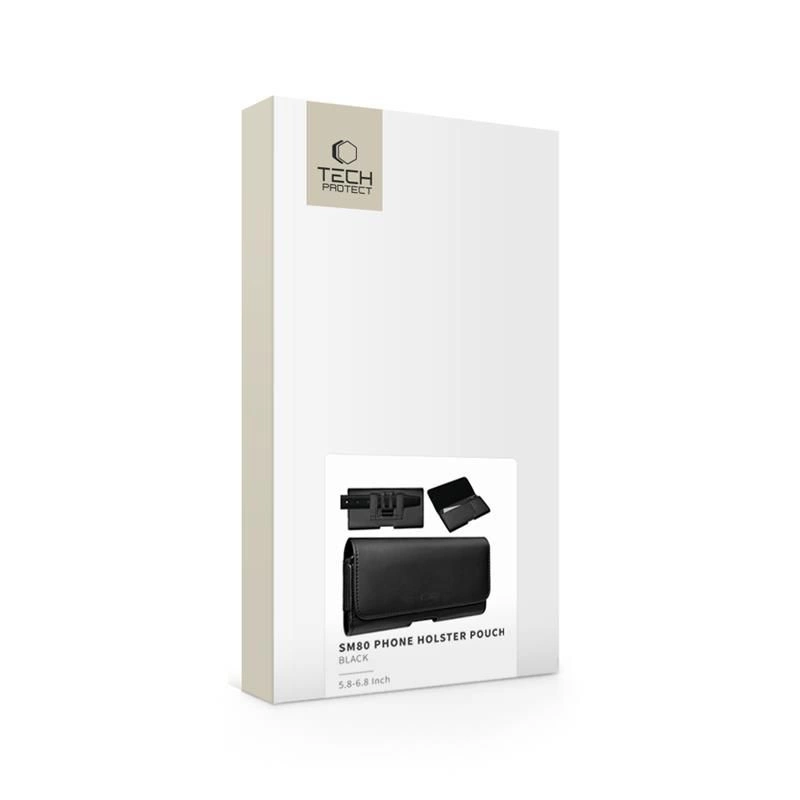 Etui Tech-Protect SM80 dla smartfonów 5.8-6.8" - czarne