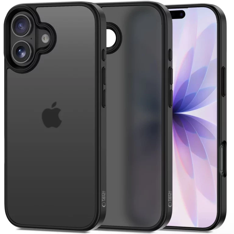 Etui Tech-Protect MagMat na iPhone 17 - czarny mat