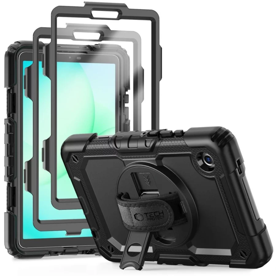 Etui Tech-Protect Solid na Samsung Galaxy Tab A9 / A11 8.7 X110 / X115 / X133 / X135 - czarne