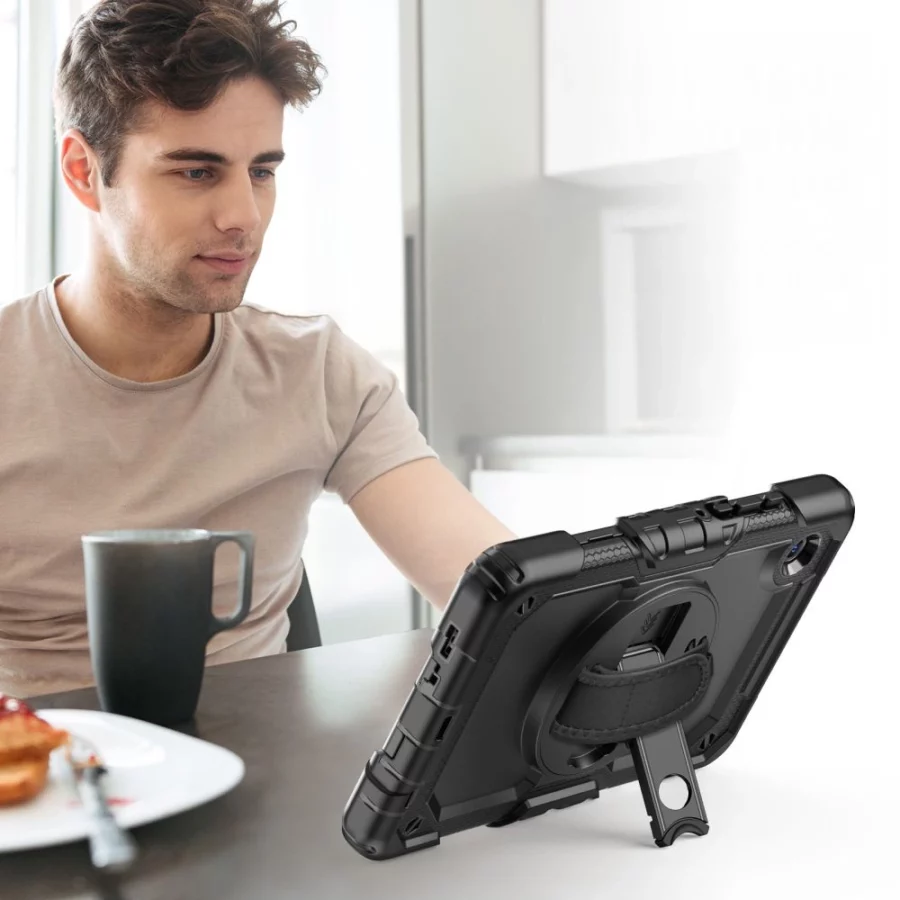 Etui Tech-Protect Solid na Samsung Galaxy Tab A9 / A11 8.7 X110 / X115 / X133 / X135 - czarne