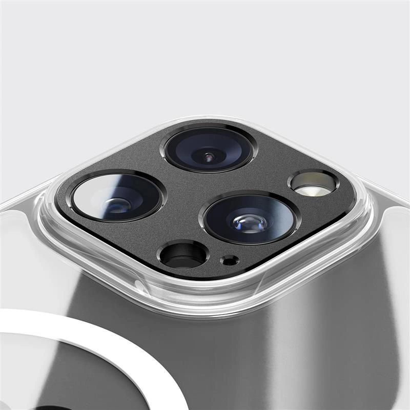 Osłona aparatu Tech-Protect Camalloy Fit+ na iPhone 17 Pro Max - granatowe