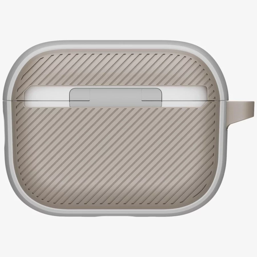 Etui UNIQ Clyde na AirPods Pro 3 gen - szaro-beżowy