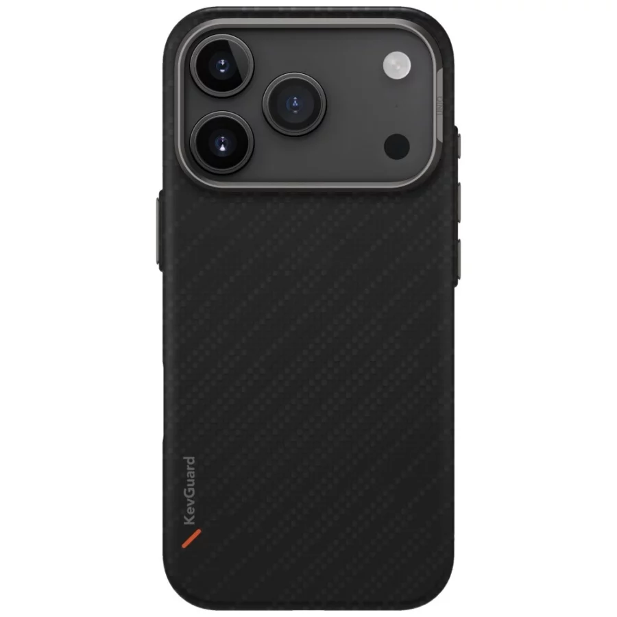 Etui UNIQ Keva EDGE Magclick Charging na iPhone 17 Pro - czarne