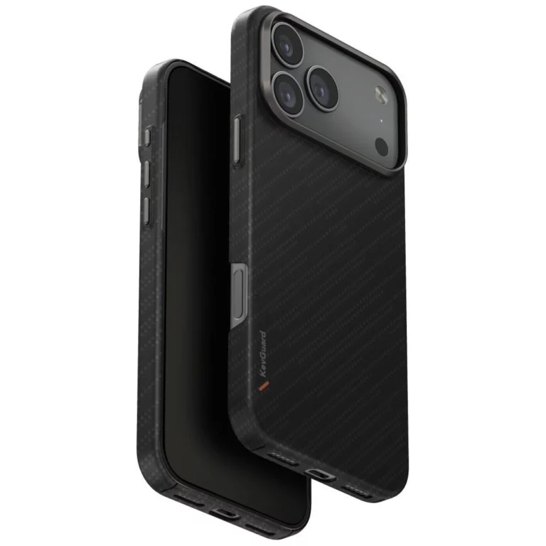 Etui UNIQ Keva EDGE Magclick Charging na iPhone 17 Pro Max - czarne