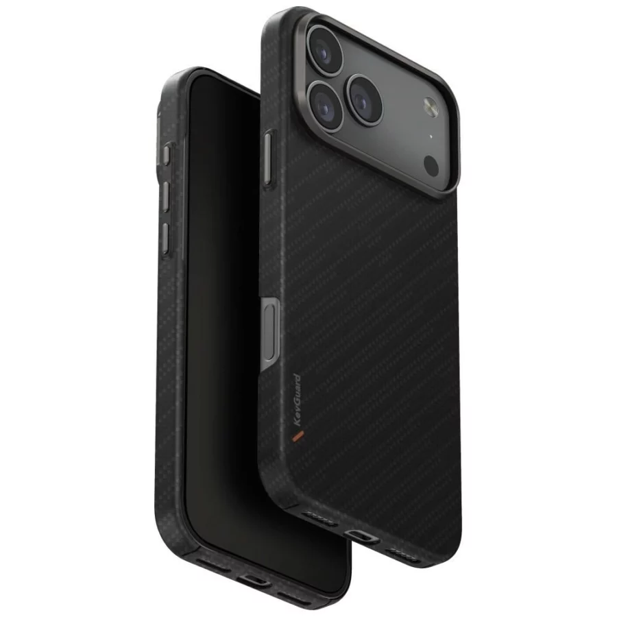 Etui UNIQ Keva EDGE Magclick Charging na iPhone 17 Pro Max - czarne