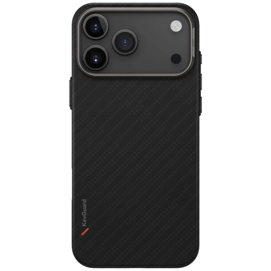 Etui UNIQ Keva EDGE Magclick Charging na iPhone 17 Pro Max - czarne