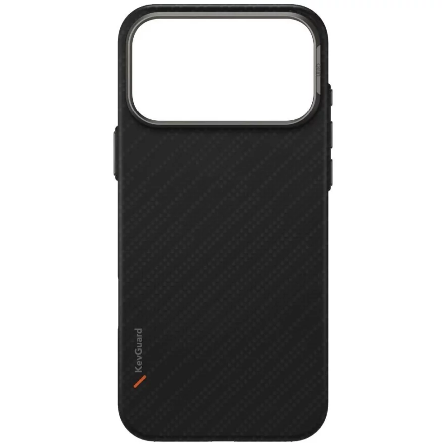 Etui UNIQ Keva EDGE Magclick Charging na iPhone 17 Pro Max - czarne