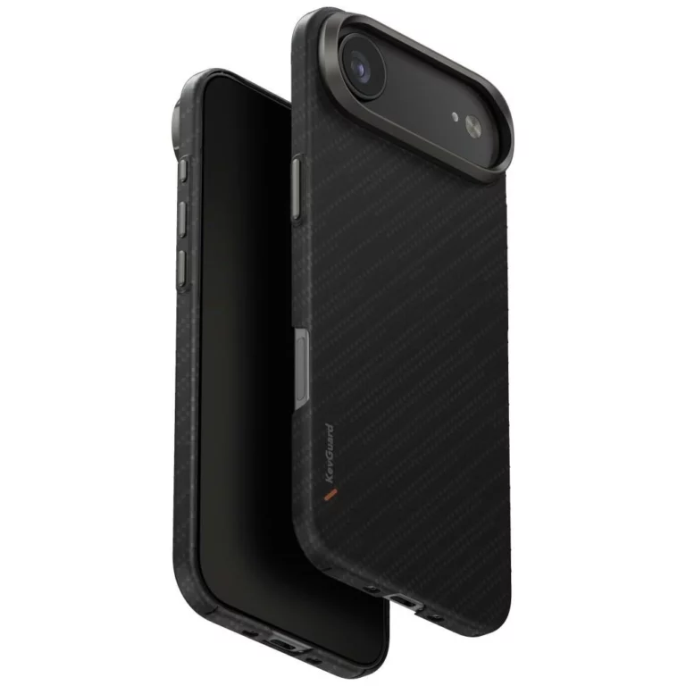 Etui UNIQ Keva EDGE Magclick Charging na iPhone Air - czarne