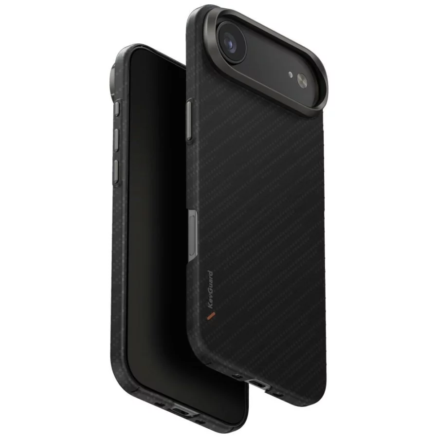 Etui UNIQ Keva EDGE Magclick Charging na iPhone Air - czarne